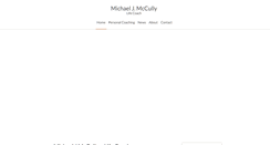 Desktop Screenshot of michaeljmccully.com